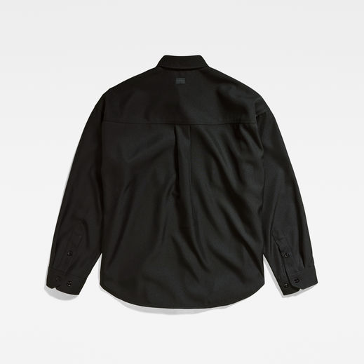 TP Button Down Oversized Shirt | ブラック | G-Star RAW® JP